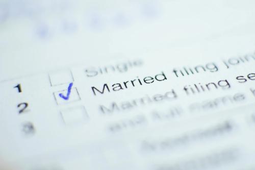 Can I file jointly with my deceased spouse if I have remarried?