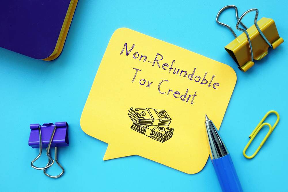 How to add Nonrefundable Child Care Credits?